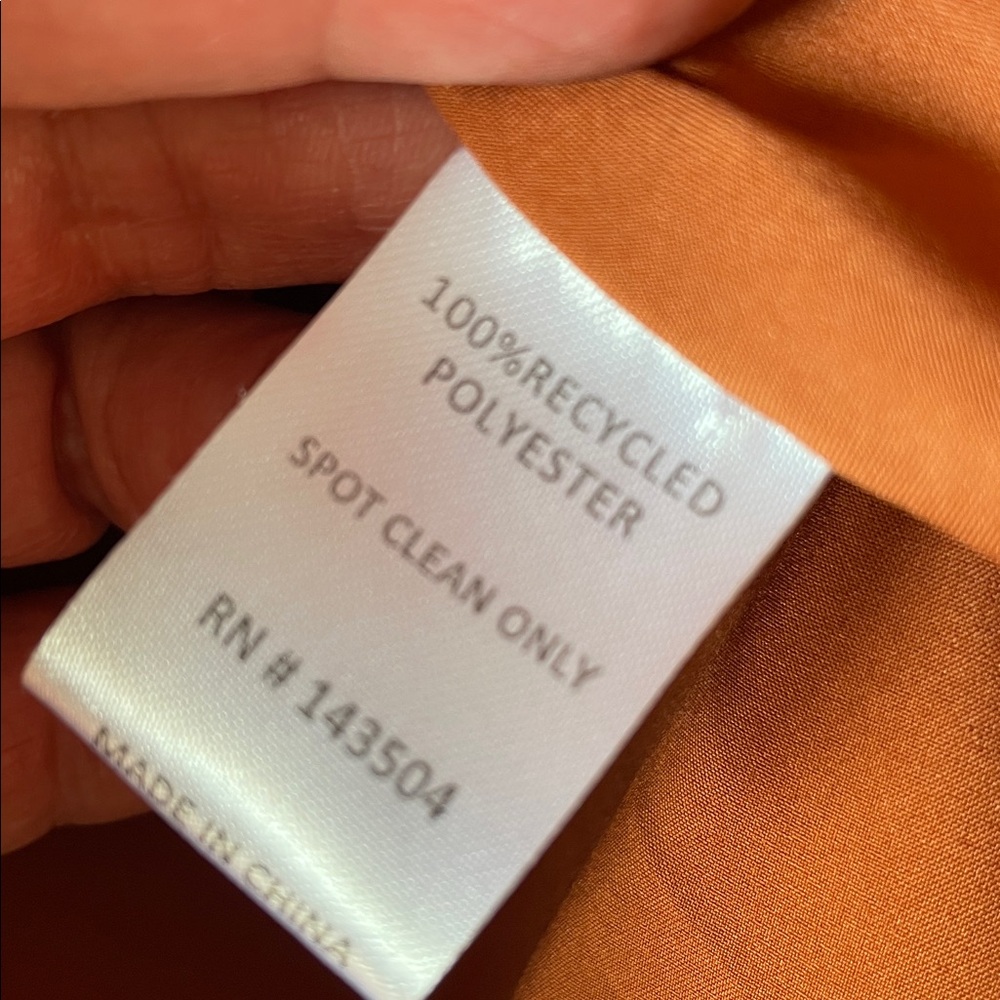 Marie Oliver Puffer Coat . NEWCond. w/ o tags . Rust orange . Small - Picture 8 of 9